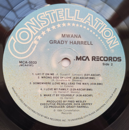 Grady Harrell – албум Mwana - Img 3