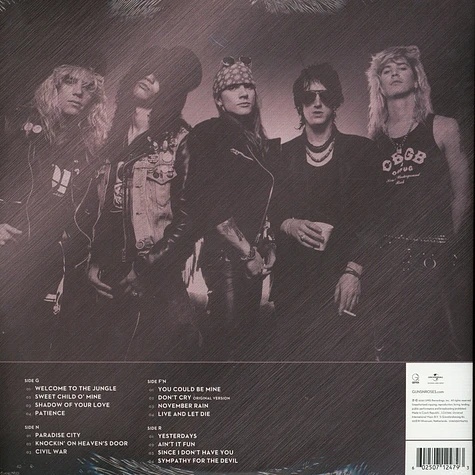 GUNS N' ROSES - GREATEST HITS (2 x LP) - Img 2