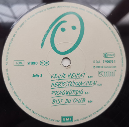 Herbert Grönemeyer – албум Ö - Img 2