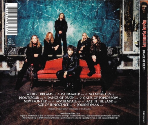 Iron Maiden – Dance Of Death (CD) - Img 2