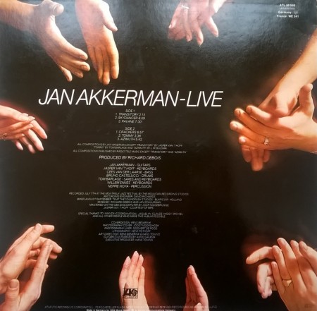Jan Akkerman ‎– албум Live - Img 2