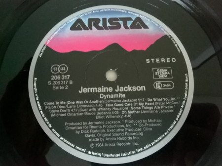 Jermaine Jackson – албум Dynamite - Img 2
