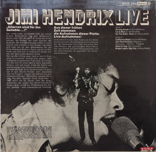 Jimi Hendrix – албум Live - Img 2