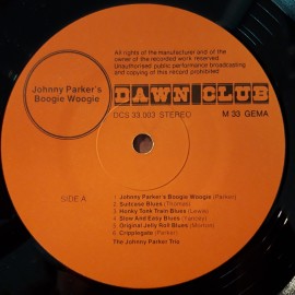 Johnny Parker ‎– албум Johnny Parker's Boogie Woogie - Img 4
