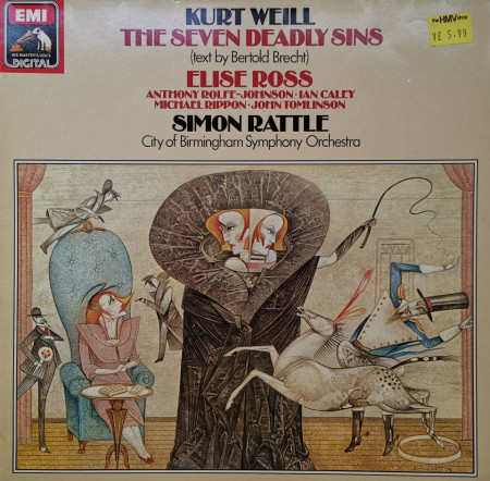 Kurt Weill, Elise Ross, Simon Rattle – албум The Seven Deadly Sins