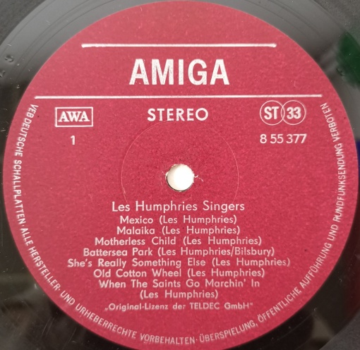 Les Humphries Singers – албум Les Humphries Singers - Img 2