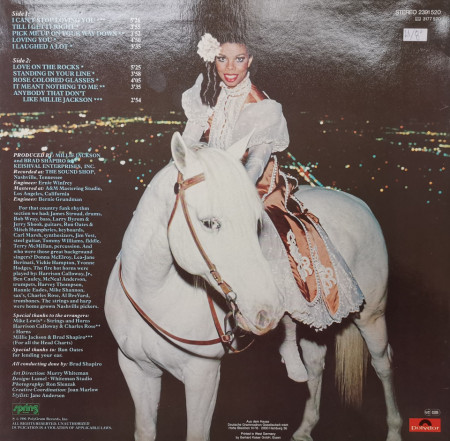 Millie Jackson – албум Just A Lil' Bit Country - Img 2