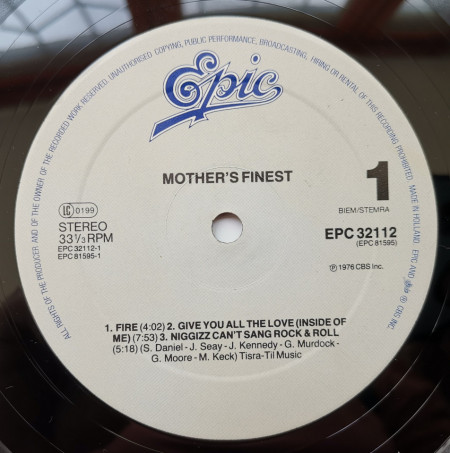 Mother's Finest ‎– албум Mother's Finest - Img 3