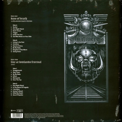 MOTORHEAD - KISS OF DEATH (2xLP) (Anniversary Edition) - Img 2