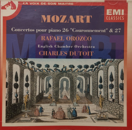 Mozart, Rafaël Orozco, English Chamber Orchestra, Charles Dutoit – албум Concertos Pour Piano N°26 "Couronnement" & N°27