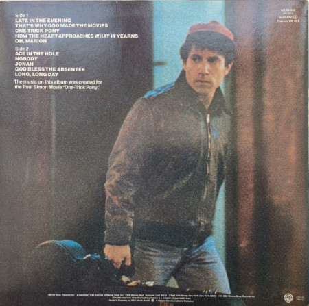 Paul Simon ‎– албум One-Trick Pony - Img 2