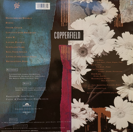 Phillip Boa And The Voodoo Club ‎– албум Copperfield - Img 3