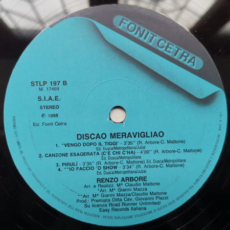 Renzo Arbore – албум Discao Meravigliao - Img 3