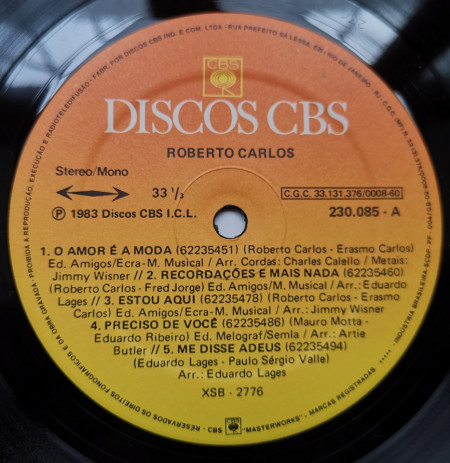 Roberto Carlos – албум Roberto Carlos - Img 3