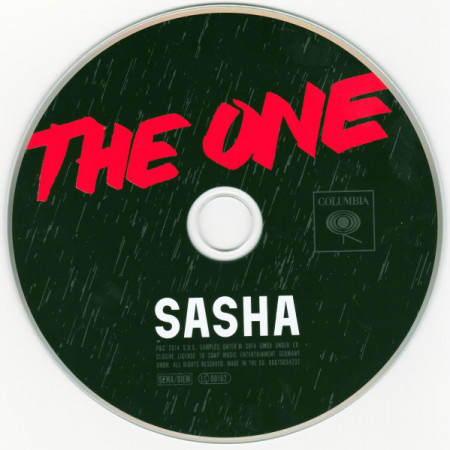 Sasha ‎– албум The One (CD) - Img 3