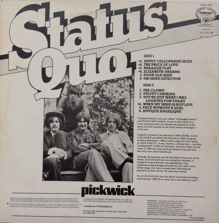 Status Quo – албум Status Quo - Img 2