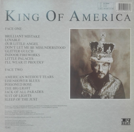 The Costello Show Featuring The Attractions And Confederates – албум King Of America - Img 2