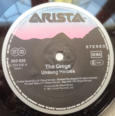 The Dregs – албум Unsung Heroes - Img 3