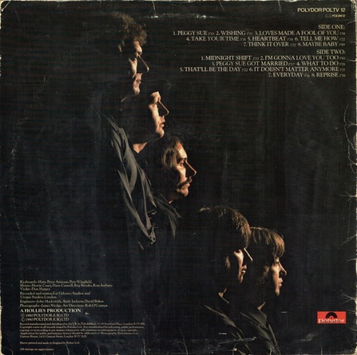 The Hollies – албум Buddy Holly - Img 2