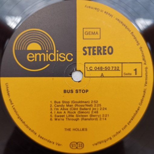 The Hollies – албум Bus Stop - Img 2