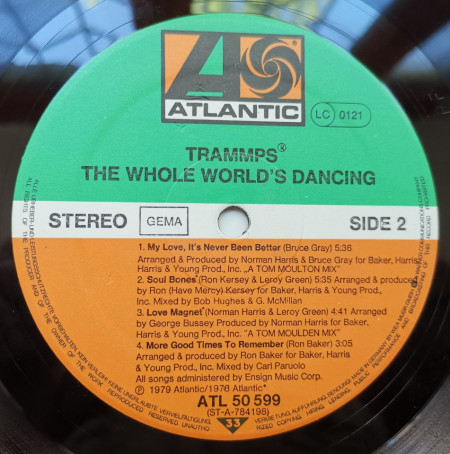 The Trammps – албум The Whole World's Dancing - Img 3