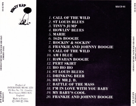 Tiny Grimes And His Rocking Highlanders ‎– албум Tiny Grimes (CD) - Img 2