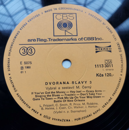 Various – албум Dvorana Slávy 3 - Img 3