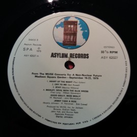 Various ‎– албум No Nukes - From The Muse Concerts For A Non-Nuclear Future - Madison Square Garden - September 19-23, 1979 - Img 4