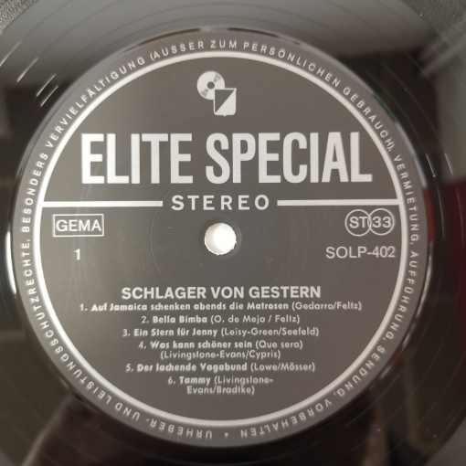 Various – албум Schlager Von Gestern - Img 2