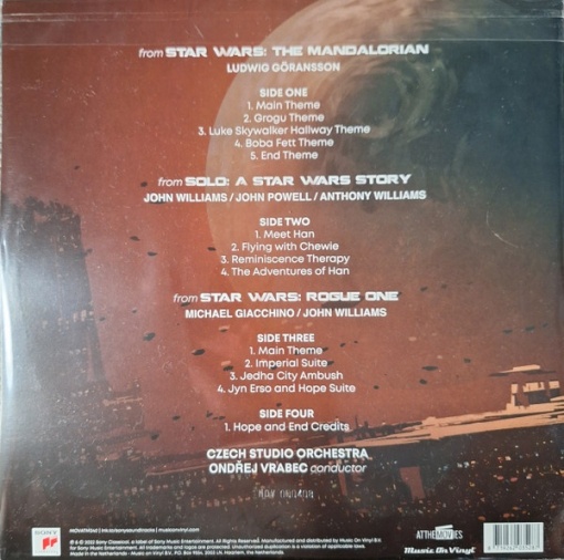 Various – албум Star Wars Stories: Music From The Mandalorian, Rogue One, Solo - Img 2