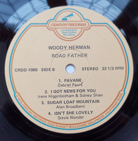 Woody Herman ‎– албум Road Father - Img 2