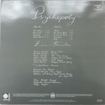 Zara-Thustra ‎– албум Psychopoly - Img 2