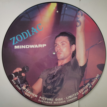 Zodiac Mindwarp ‎– албум Limited Edition Interview Picture Disc - Img 2