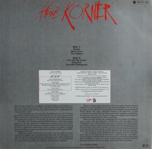 Alexis Korner – албум Juvenile Delinquent - Img 2