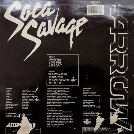 Arrow – албум Soca Savage - Img 2