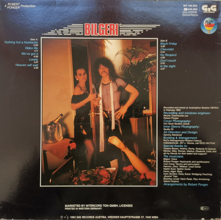 Bilgeri – албум Bilgeri - Img 2