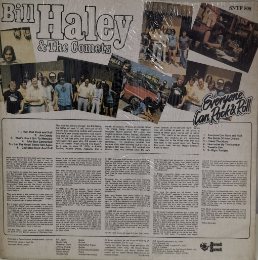Bill Haley and The Comets – албум Everyone Can Rock And Roll - Img 3