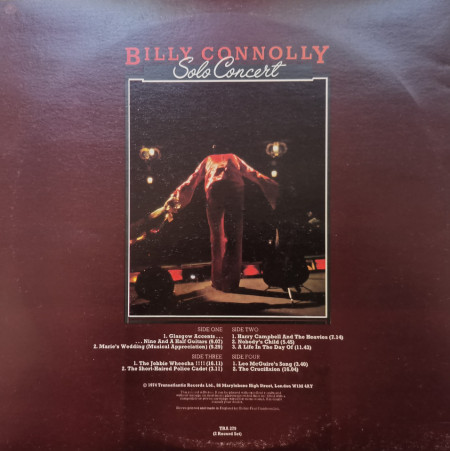 Billy Connolly – албум Solo Concert - Img 2