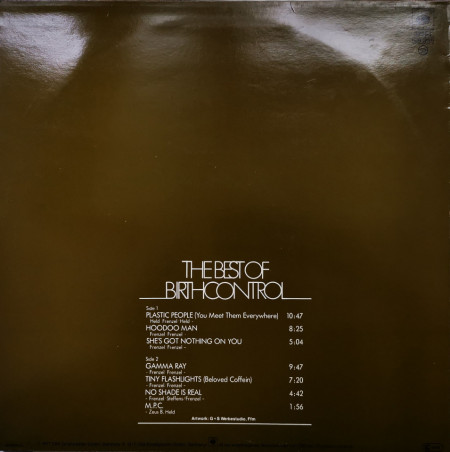 Birth Control ‎– албум The Best Of Birth Control - Img 2
