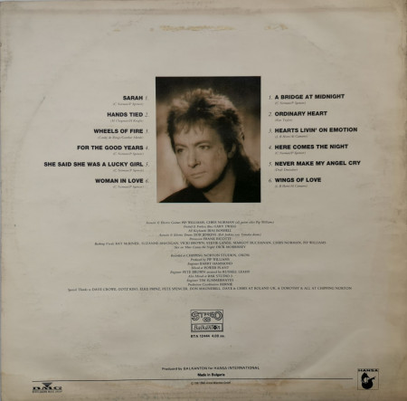 Chris Norman ‎– албум Different Shades - Img 2