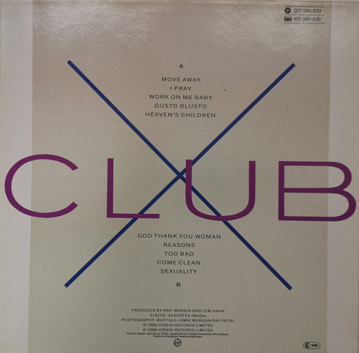 Culture Club – албум From Luxury To Heartache - Img 2