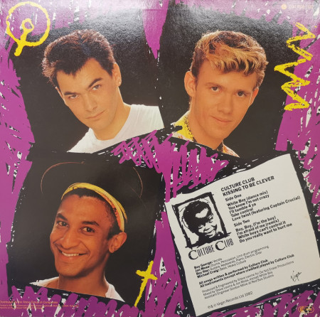Culture Club – албум Kissing To Be Clever - Img 2