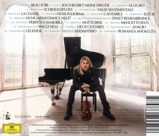 DAVID GARRETT, JUIEN QUENTIN, FRANCK VAN DER HEIJ - IMMORTAL (1xCD) - Img 2