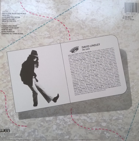 David Lindley – албум Mr. Dave - Img 2