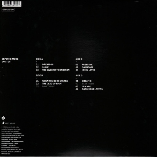 Depeche Mode – албум Exciter - Img 2