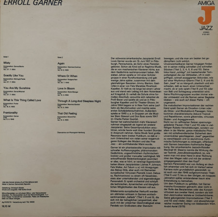 Erroll Garner – албум Erroll Garner - Img 2