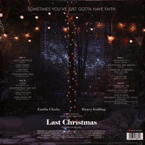 George Michael and Wham! Last Christmas: the Original Motion Picture Soundtrack (2 x LP) - Img 2