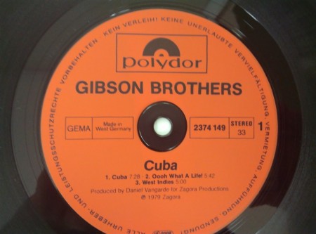 Gibson Brothers ‎– албум Cuba - Img 2