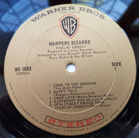 Harpers Bizarre – албум Feelin' Groovy - Img 2