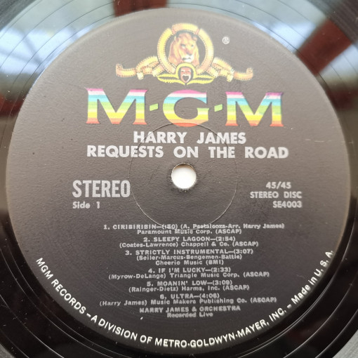 Harry James And His Orchestra – албум Requests On-The-Road